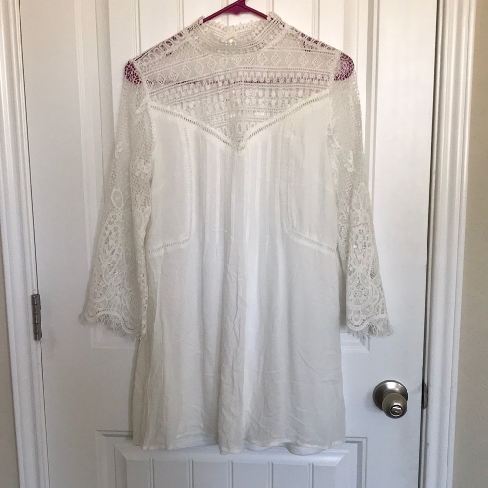 En crème Dress